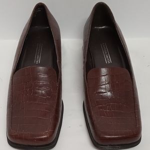 Amanda Smith Brown Flat Casual/Business Casual Casey Leather Shoes Size 7 1/2 M